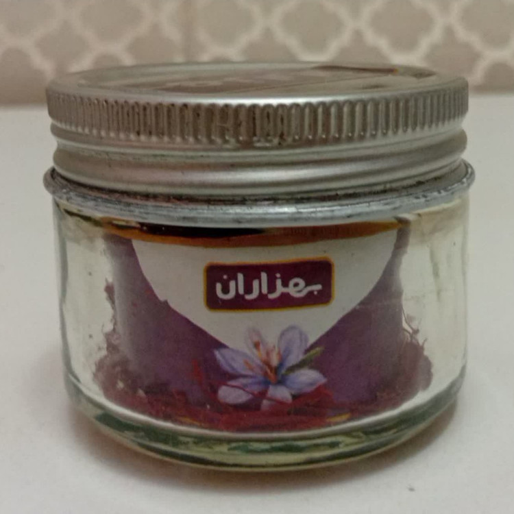 زعفران یکمثقال شیشه ای
